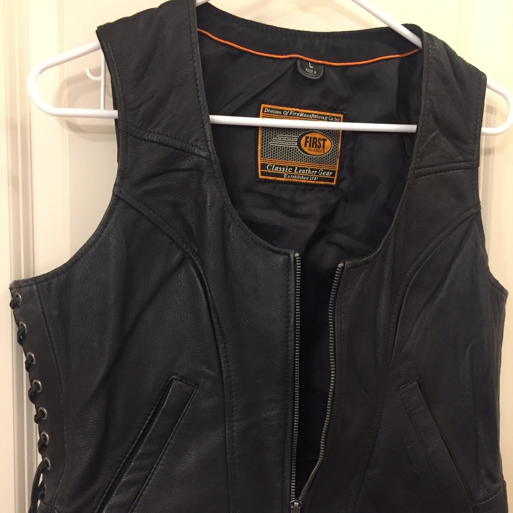Leather Vest